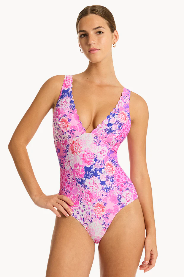 Classic One-Piece Swimwear