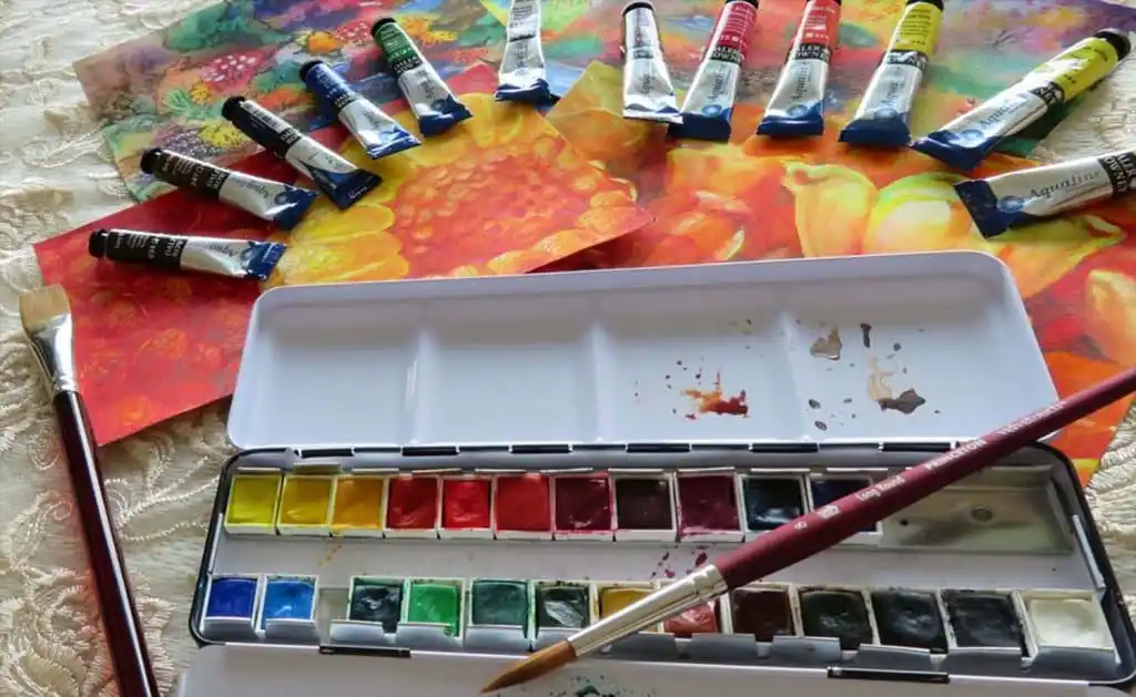 A Watercolour Set