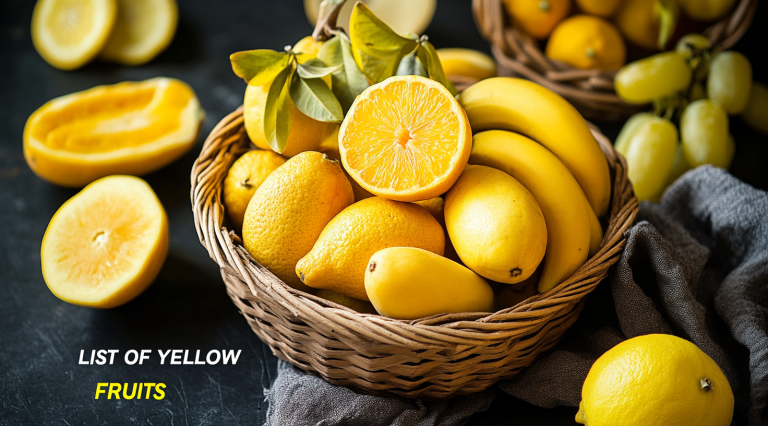 List of Yellow Fruits