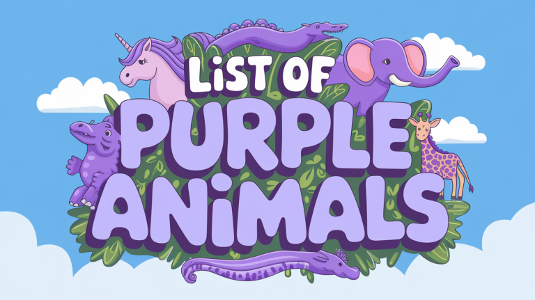Purple Animals
