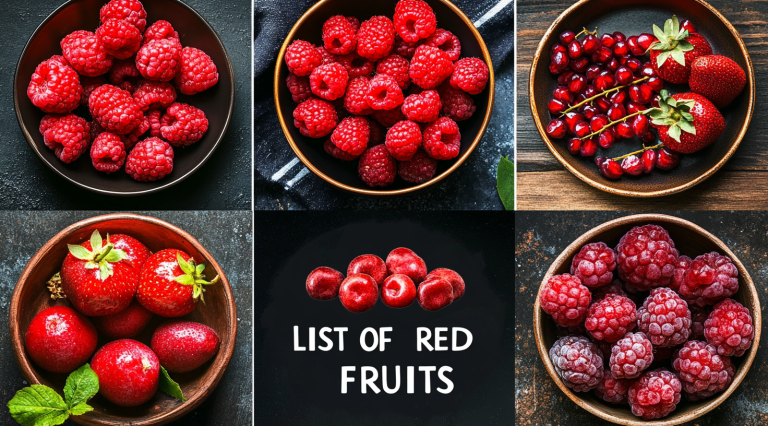 Red fruits