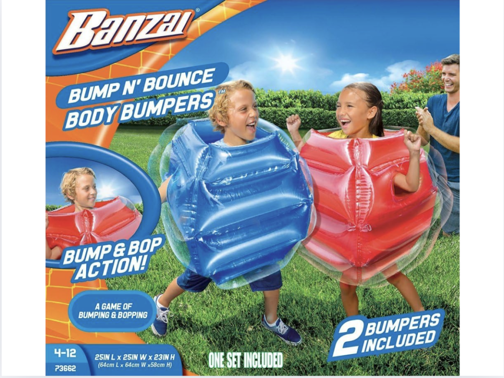 Banzai Bump N' Bounce Body Bumpers