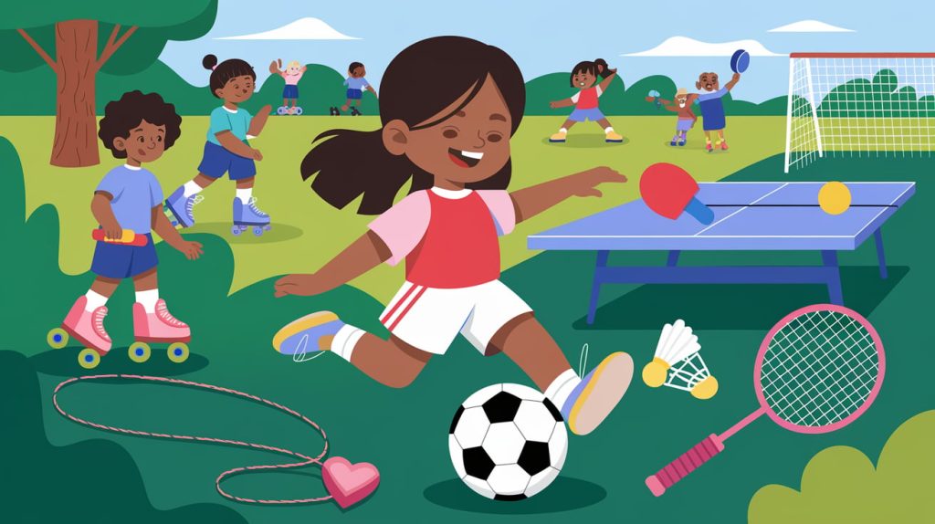 Sports & Games for Active Girls