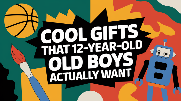 75 Unusual & Cool Gifts That 12-Year-Old Boys Actually Want
