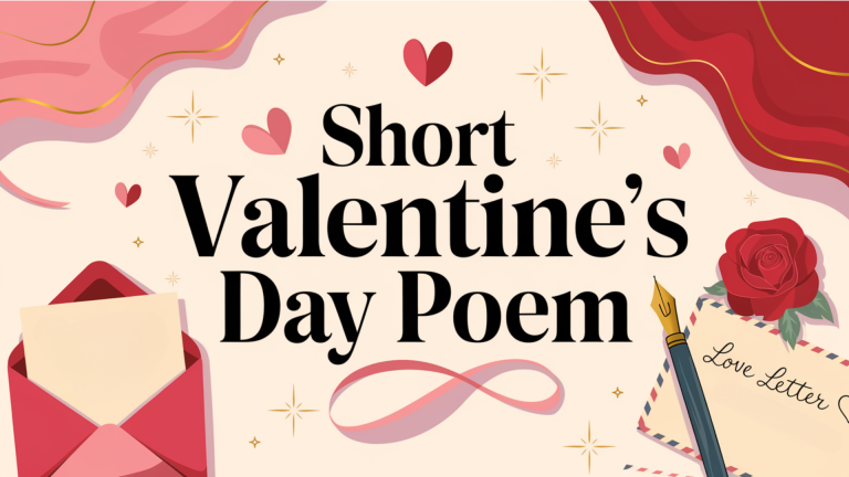 Heartfelt Short Poems for Valentine's Day