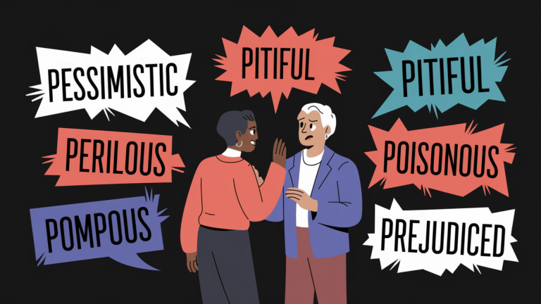 Negative Words That Start With P