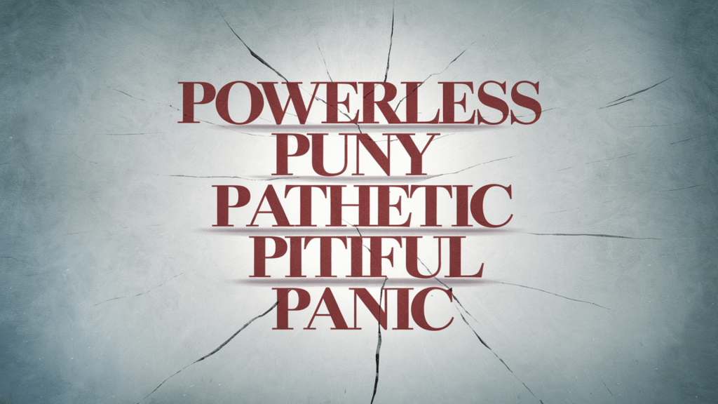 P-Words_Describing_Weakness_or_Failure