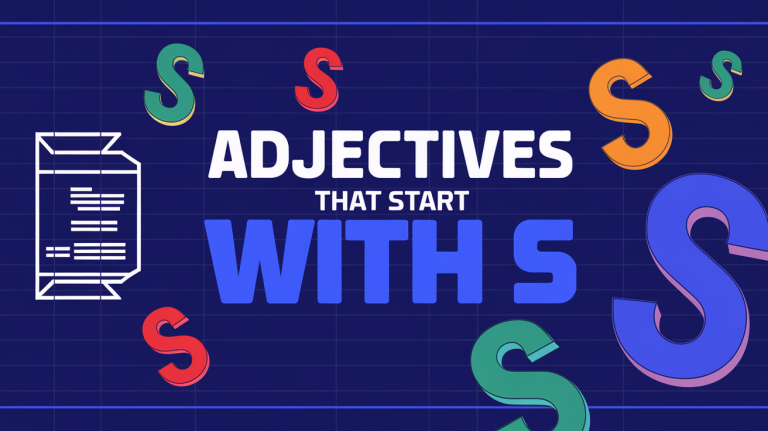 adjectives that start with s