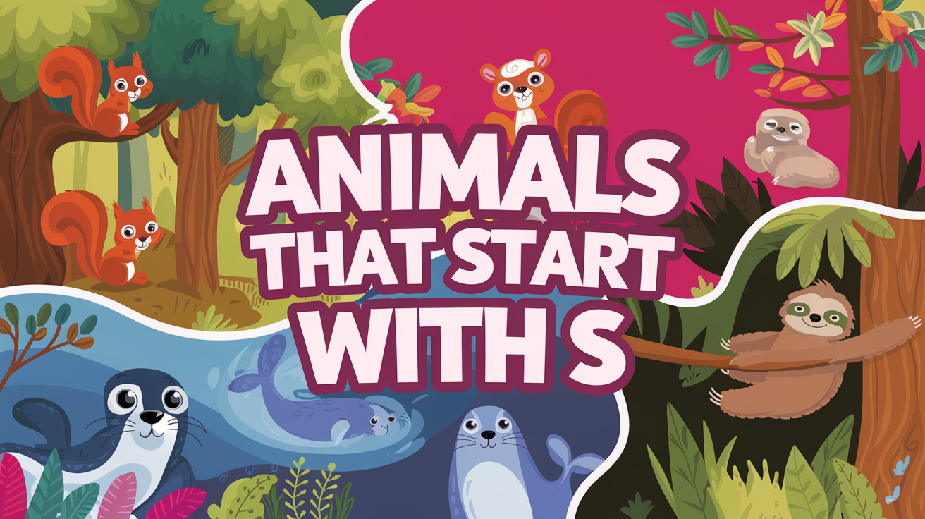animals that start with s