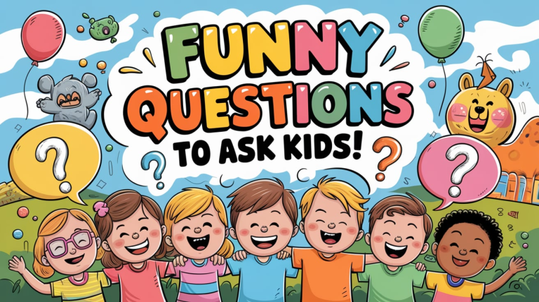 funny questions to ask kids