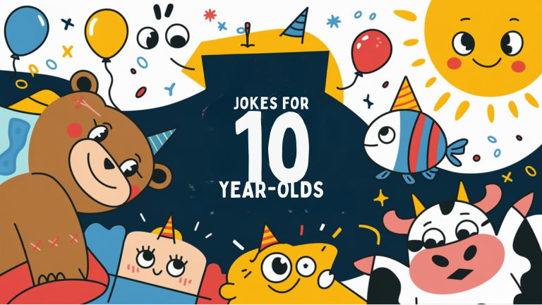 215 Most Hilarious Jokes for 10-Year-Olds