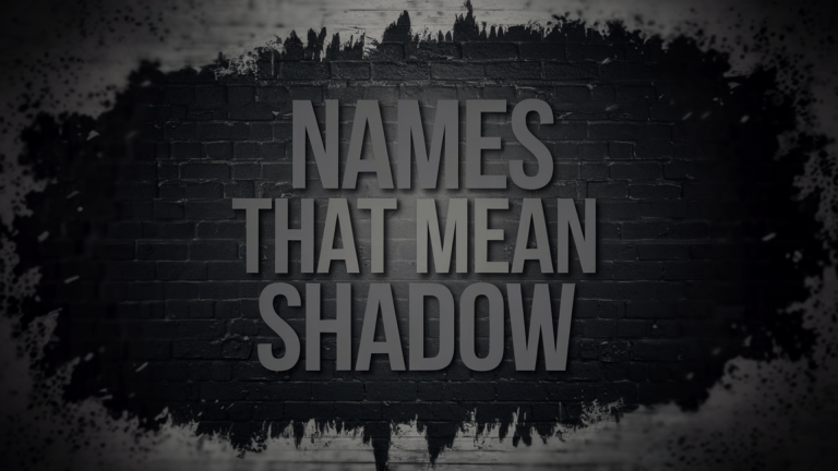 names meaning shadow