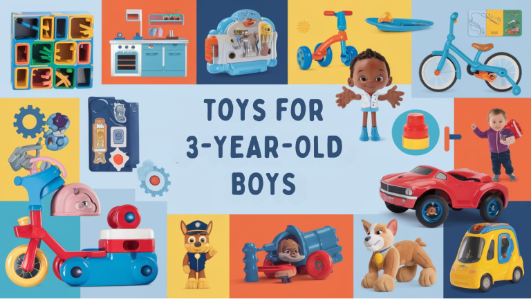 55 Toys for 3-Year-Old Boys They Will Love!