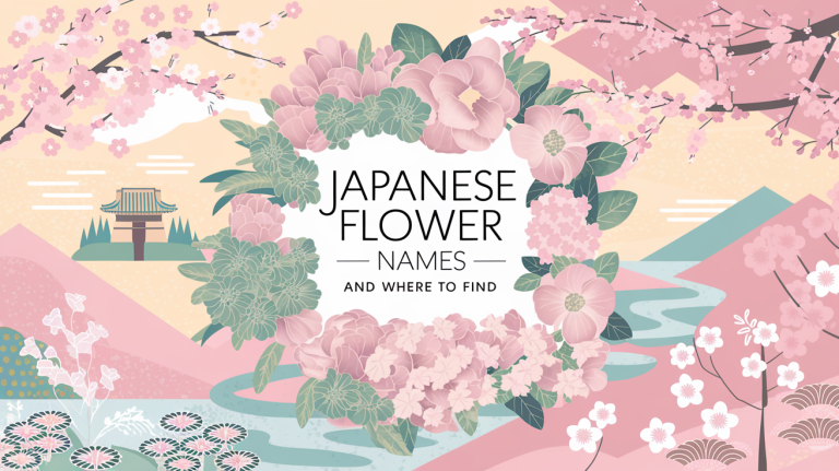 20 Best Japanese Flowers and Japanese Names Meaning "Flower"