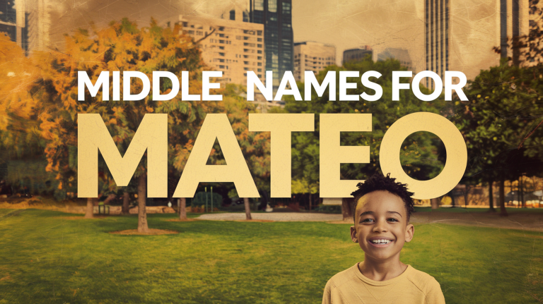 240 Charming Middle Names for Mateo