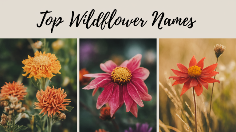 51 Beautiful Wildflower Names: Pictures and Details