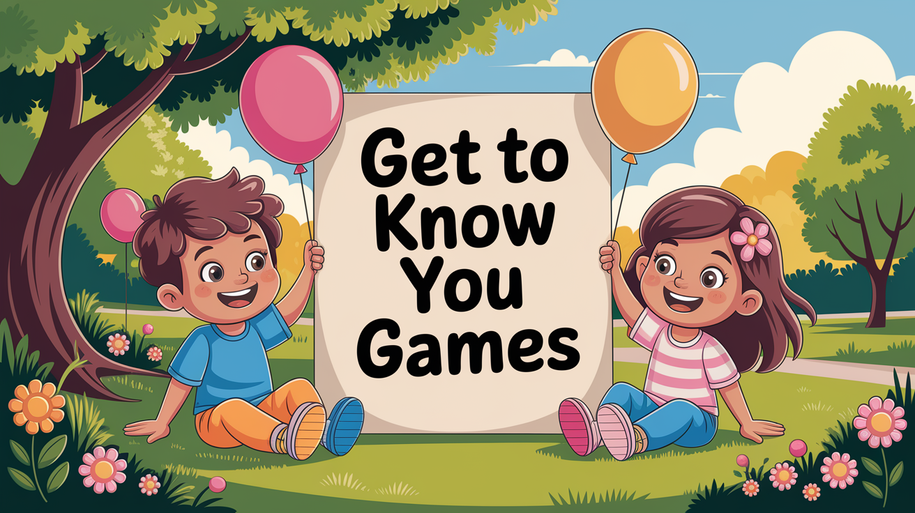 65+ Easy Get to Know You Games for Kids to Play
