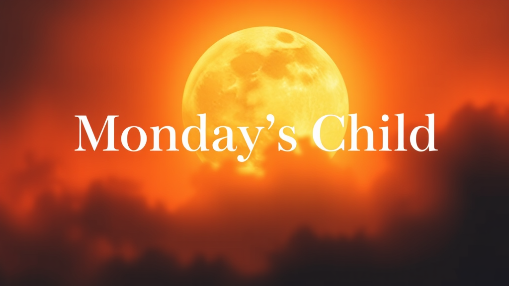 Meaning of Monday’s Child is Fair of Face