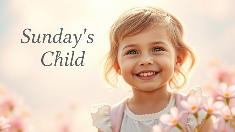 Meaning of Sunday’s Child Poem and Personality Traits
