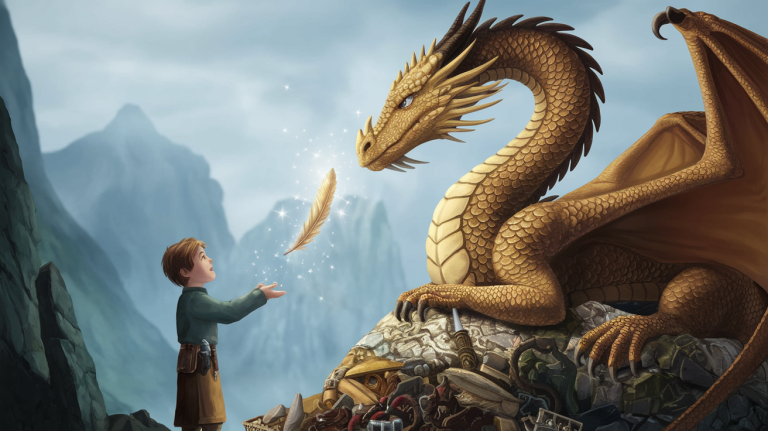 Night Time Story: The Dragon’s Feather