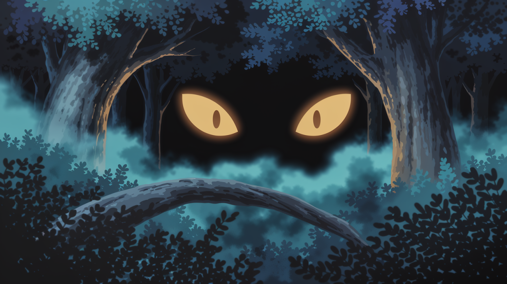 Night Time Story: The Eyes in the Dark Forest