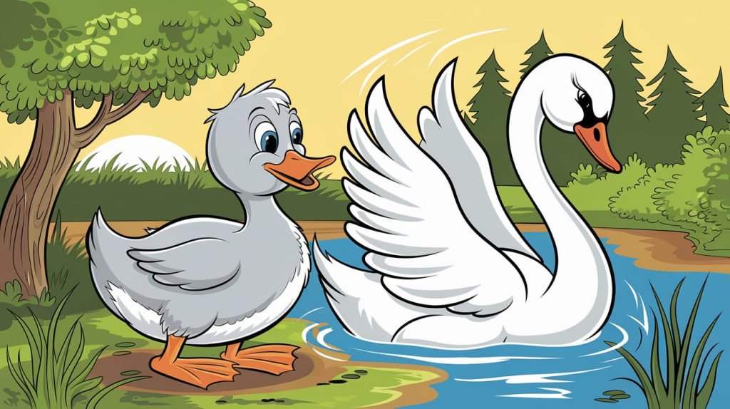 The Story of Ugly Duckling: Short but Meaningful
