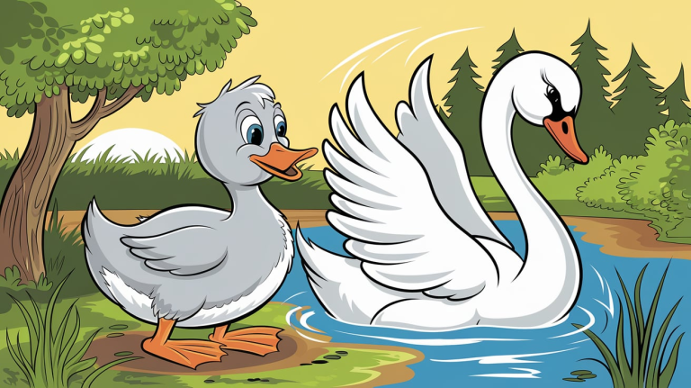 The Story of Ugly Duckling: Short but Meaningful