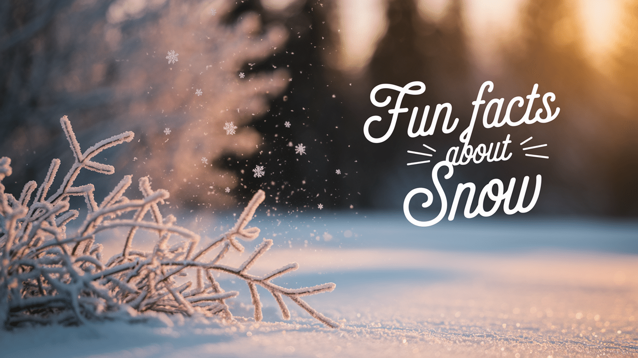fun fact about snow