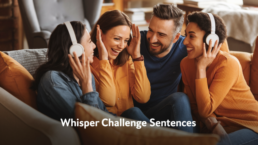 whisper challenge sentences