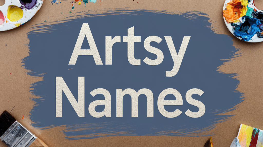 250+ Best Artsy Names for Your Little Artist