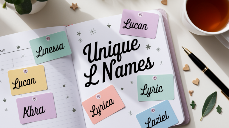 300 Unique L Names You’ll Love for Your Child