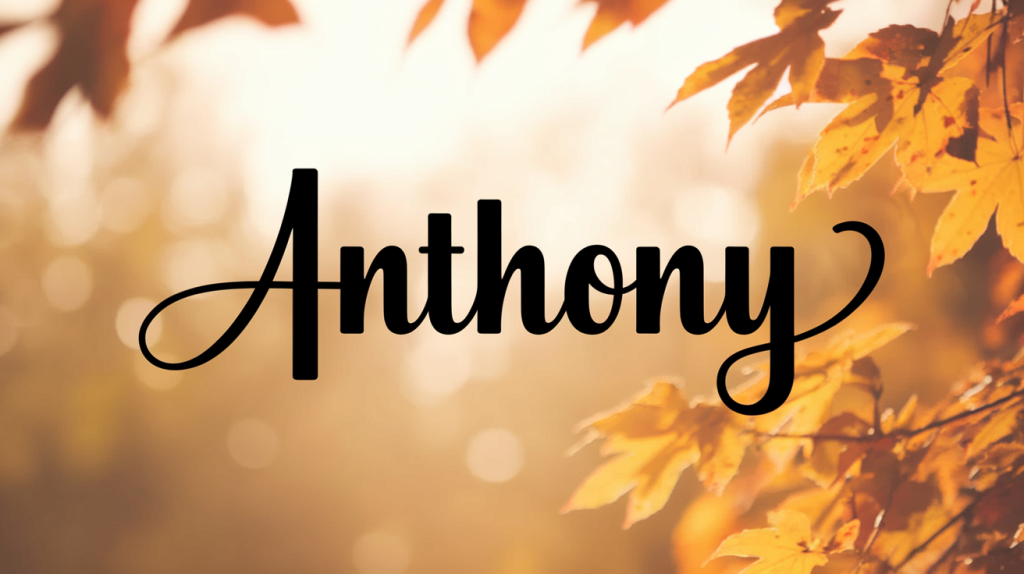 Anthony Name Meaning: Origin, History & Modern Appeal
