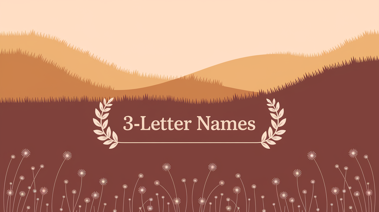 Best 3-Letter Baby Names