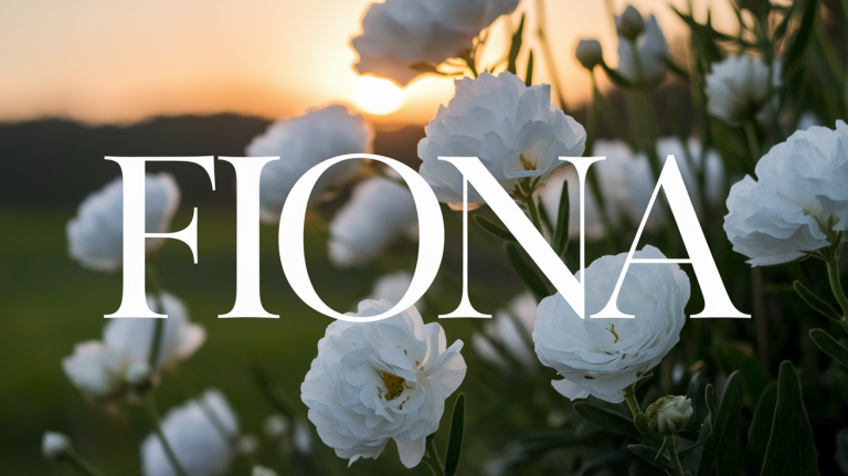 Fiona Name Meaning: Origin, History & Modern Appeal