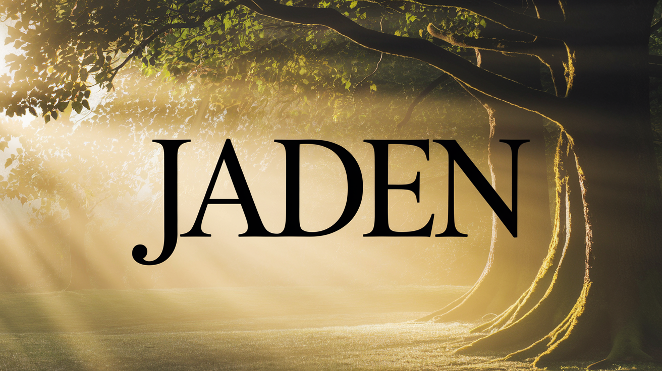 Jaden name meaning