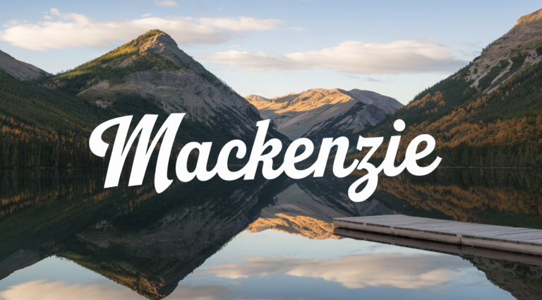 Mackenzie Name Meaning: Origin, History & Modern Appeal