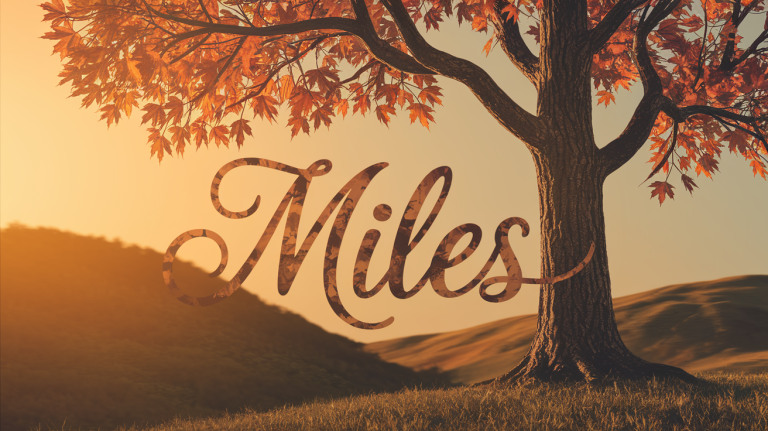 Miles Name Meaning: Origin, History & Modern Appeal