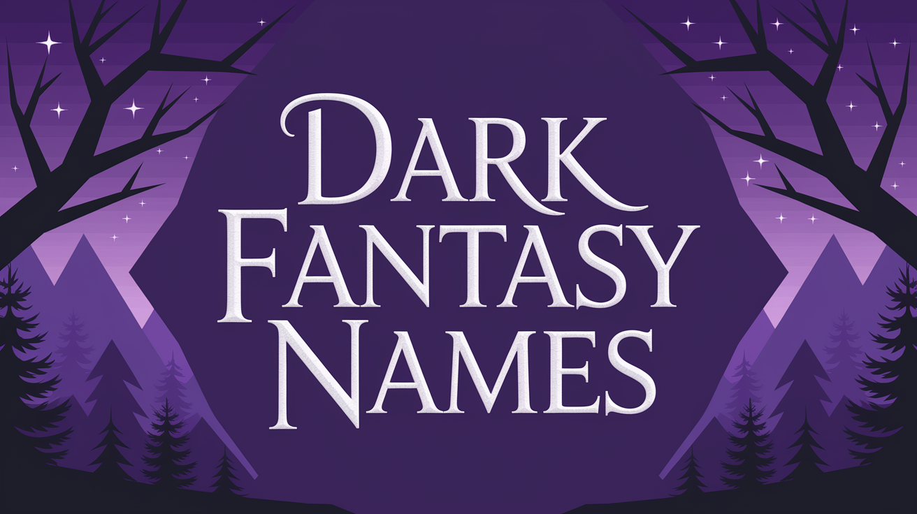 Unique Dark Fantasy Names for Characters