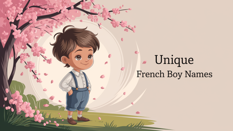 Unique French Boy Names that You’ll Love