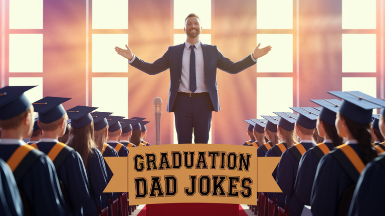 graduation dad jokes