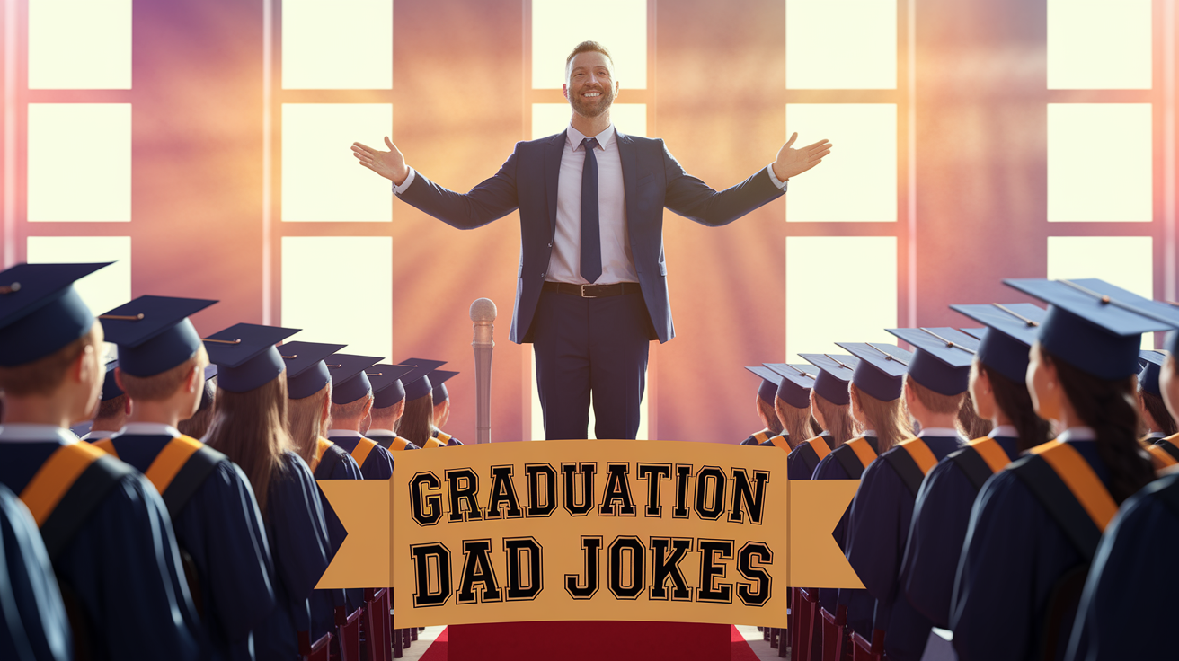 graduation dad jokes