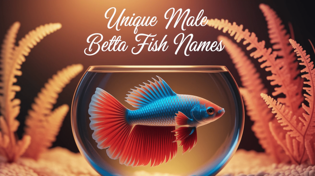 unique male betta fish names