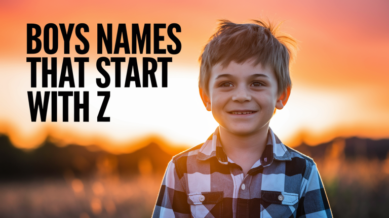 248 Classic Names for Boys that Start with Z