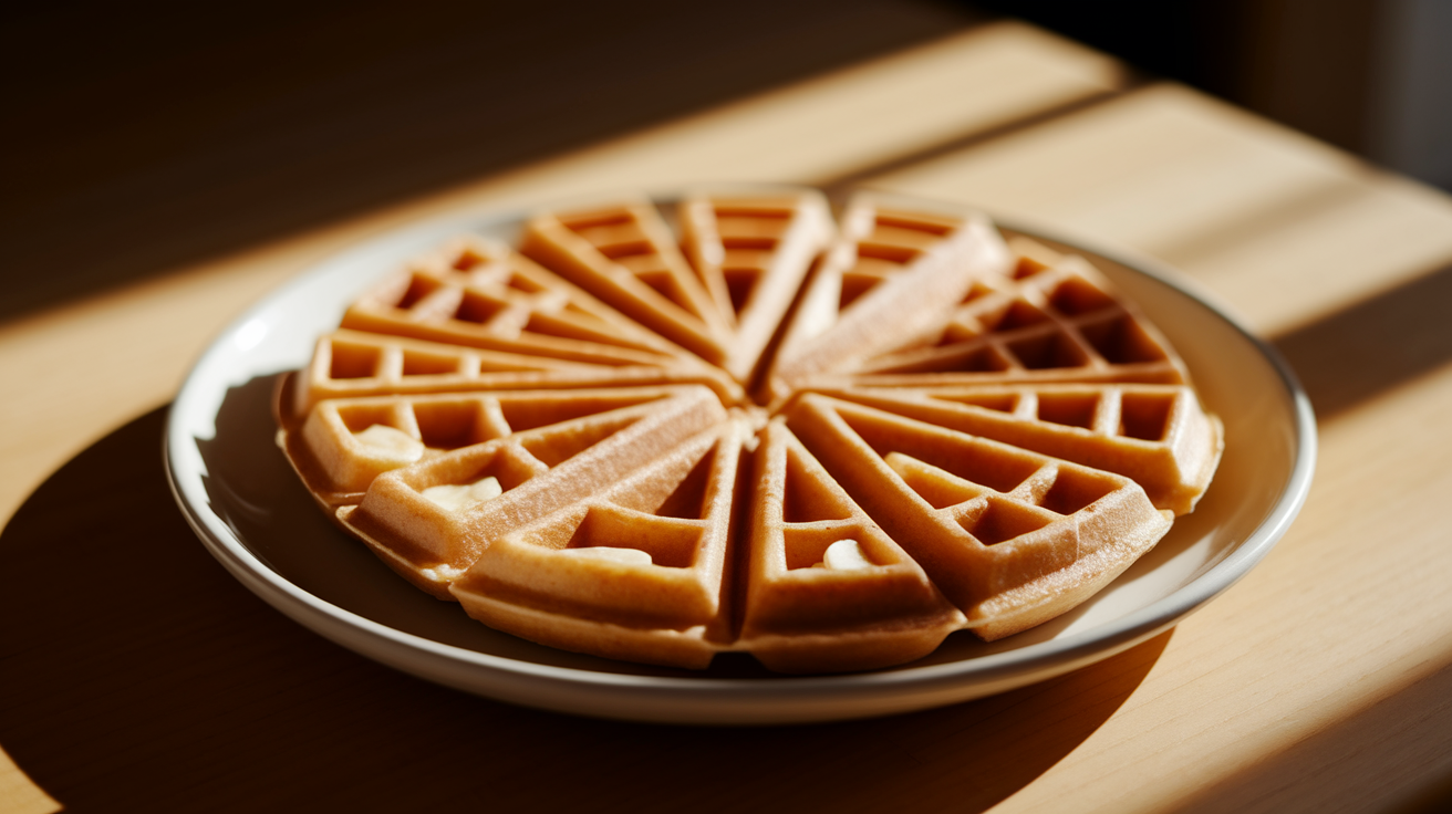 Egg-Free Banana Waffles