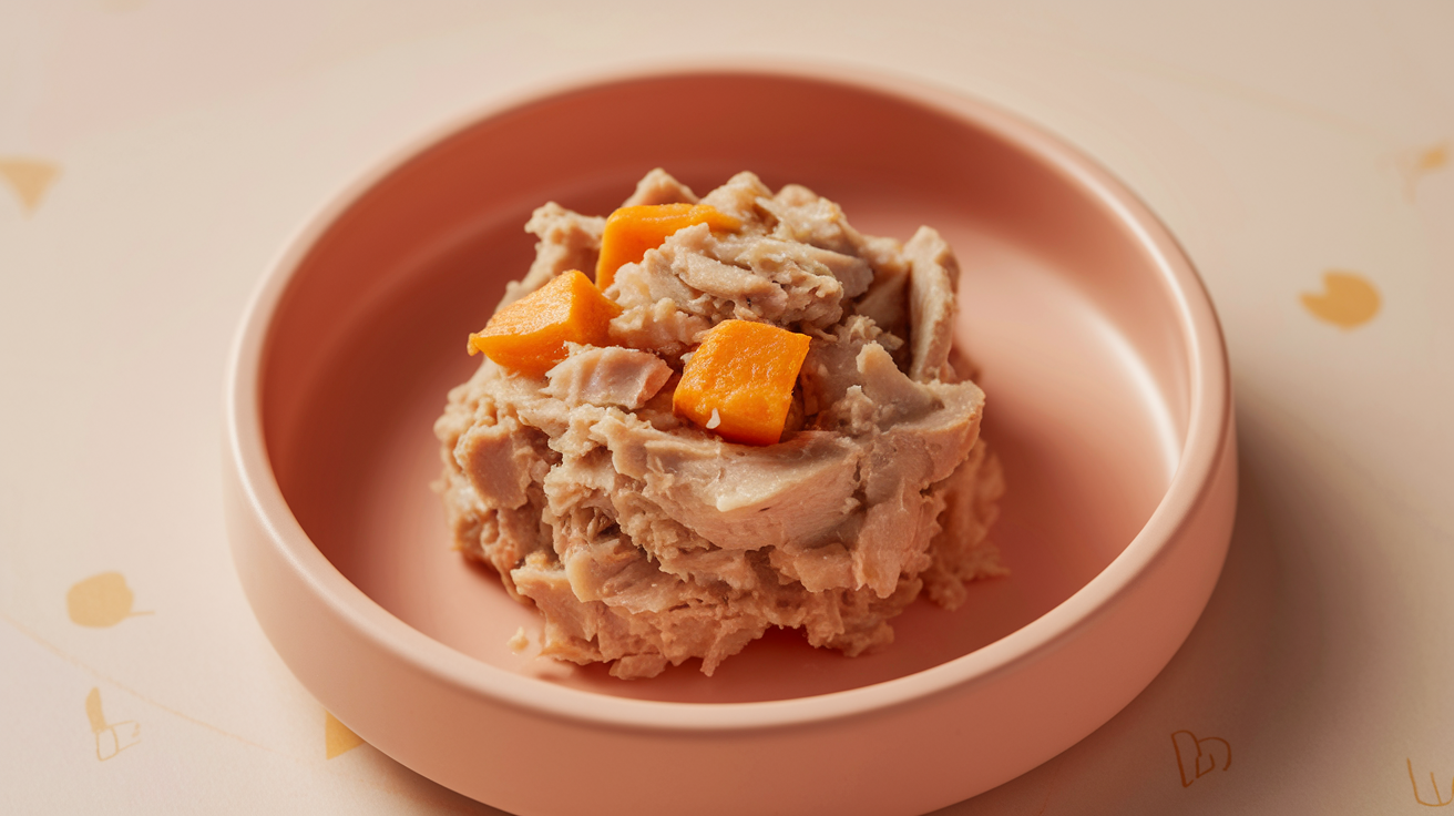 Tiny Turkey & Sweet Potato Cubes
