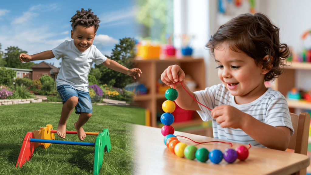 difference between gross and fine motor skills