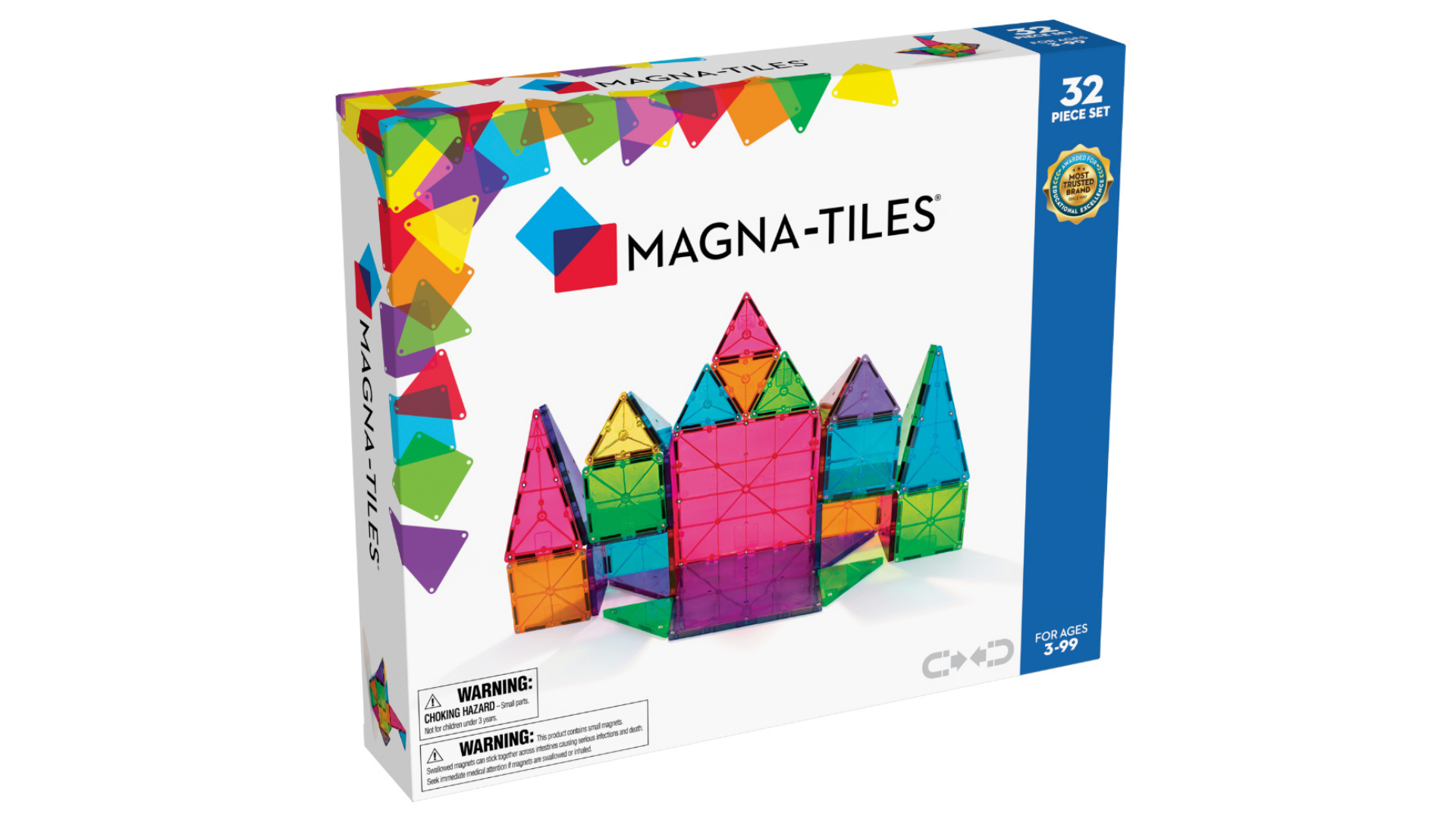 Magna-Tiles_32-Piece_Clear_Colors_Set