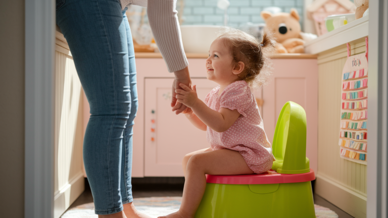 Potty Training Tips for a Stubborn Toddler Girl