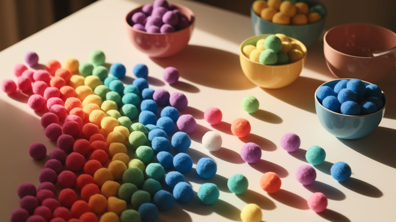 Rainbow_Pom-Pom_Sorting