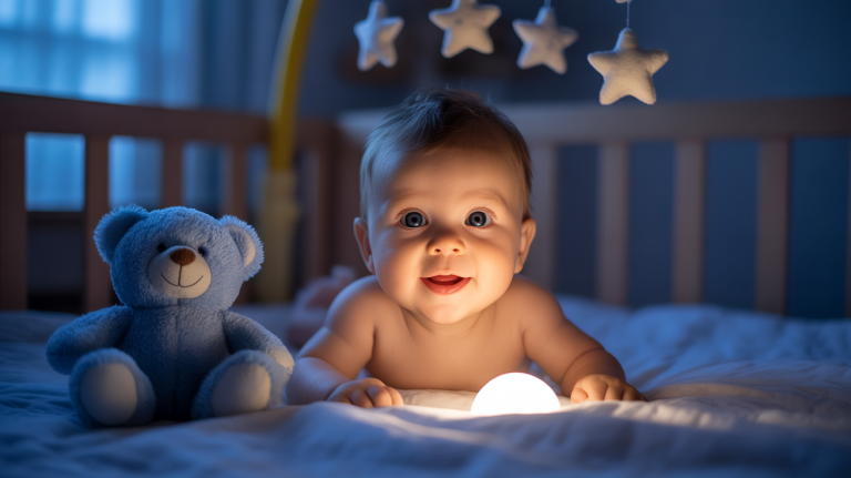 baby wide awake at night